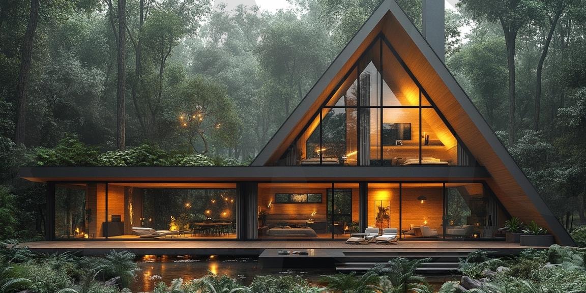 다양한 분위기의 주택의 모습13 | 풍경, 배경, 환경, 집, 주택, 건축물, ai | 스탠바이 STANDBUY 디지털 콘텐츠