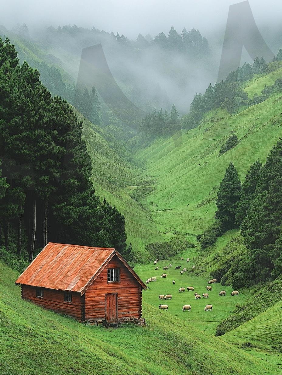 다양한 분위기의 주택의 모습8 | 풍경, 배경, 환경, 집, 주택, 건축물, ai | 스탠바이 STANDBUY 디지털 콘텐츠