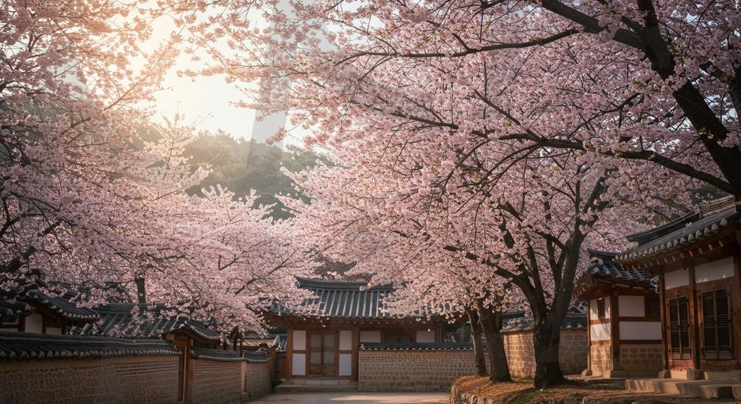 벚꽃풍경 | 경치, 자연, 한국, 벚꽃축제, 나무, 하늘, 꽃, 호수, 숲, 여름, 녹색, 단풍, 산, 봄, 잔디, 분홍색, 축제, 베경화면, 풍경화면, 아름다움, 절경, ai | 스탠바이 STANDBUY 디지털 콘텐츠