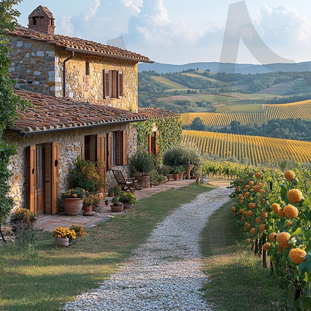 다양한 분위기의 주택의 모습47 | 풍경, 배경, 환경, 집, 주택, 건축물, ai | 스탠바이 STANDBUY 디지털 콘텐츠