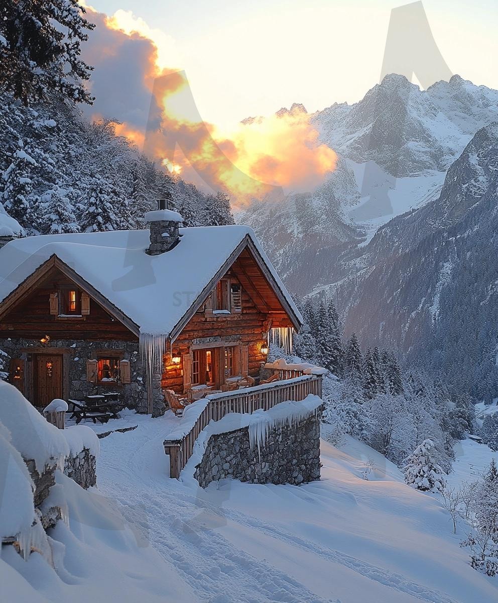 다양한 분위기의 주택의 모습68 | 풍경, 배경, 환경, 집, 주택, 건축물, ai | 스탠바이 STANDBUY 디지털 콘텐츠