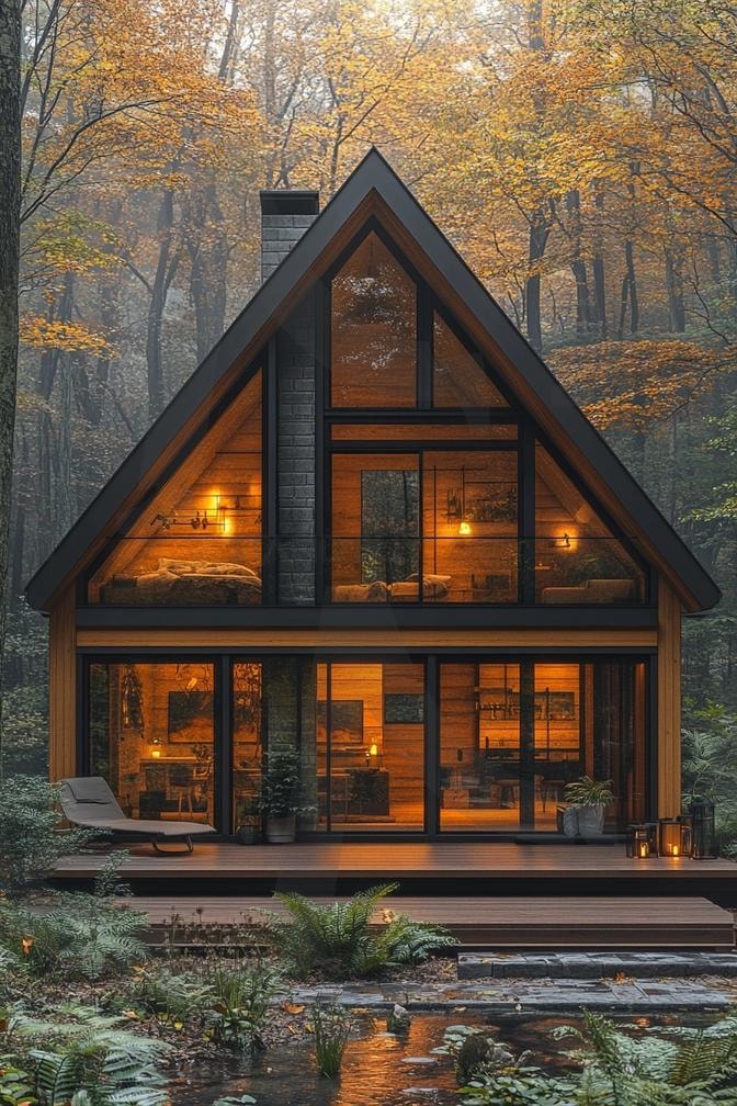 다양한 분위기의 주택의 모습73 | 풍경, 배경, 환경, 집, 주택, 건축물, ai | 스탠바이 STANDBUY 디지털 콘텐츠