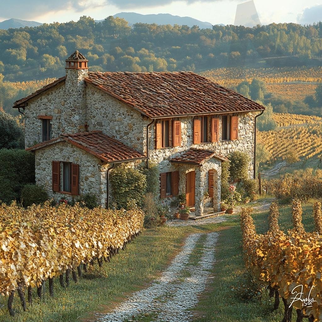 다양한 분위기의 주택의 모습45 | 풍경, 배경, 환경, 집, 주택, 건축물, ai | 스탠바이 STANDBUY 디지털 콘텐츠