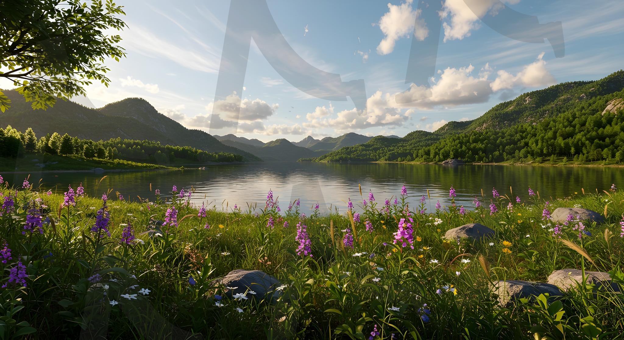 아름다운 풍경 | 하늘, 일몰, 태양, 구름, 자연, 일출, 주황색, 빨간색, 파란색, 밤, 조명, 풍경, 아름다움, 색, 아름다운, 하늘의 색, 노란색, 태양광, 새벽, 기후, 빛나는, 인상, 수평선, 배경화면, 풍경, 자연풍경, 산, 들판, ai | 스탠바이 STANDBUY 디지털 콘텐츠