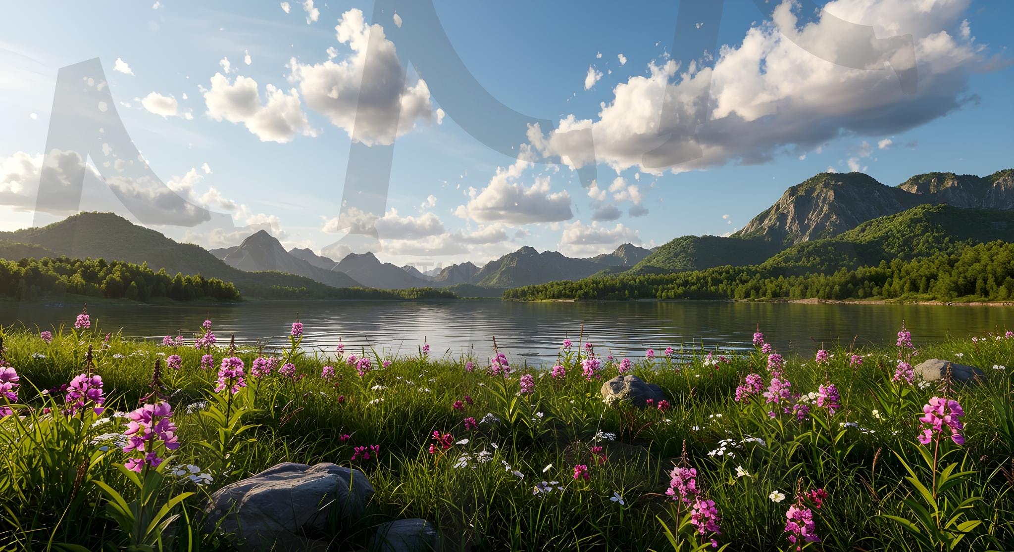 아름다운 풍경 | 하늘, 일몰, 태양, 구름, 자연, 일출, 주황색, 빨간색, 파란색, 밤, 조명, 풍경, 아름다움, 색, 아름다운, 하늘의 색, 노란색, 태양광, 새벽, 기후, 빛나는, 인상, 수평선, 배경화면, 풍경, 자연풍경, ai | 스탠바이 STANDBUY 디지털 콘텐츠