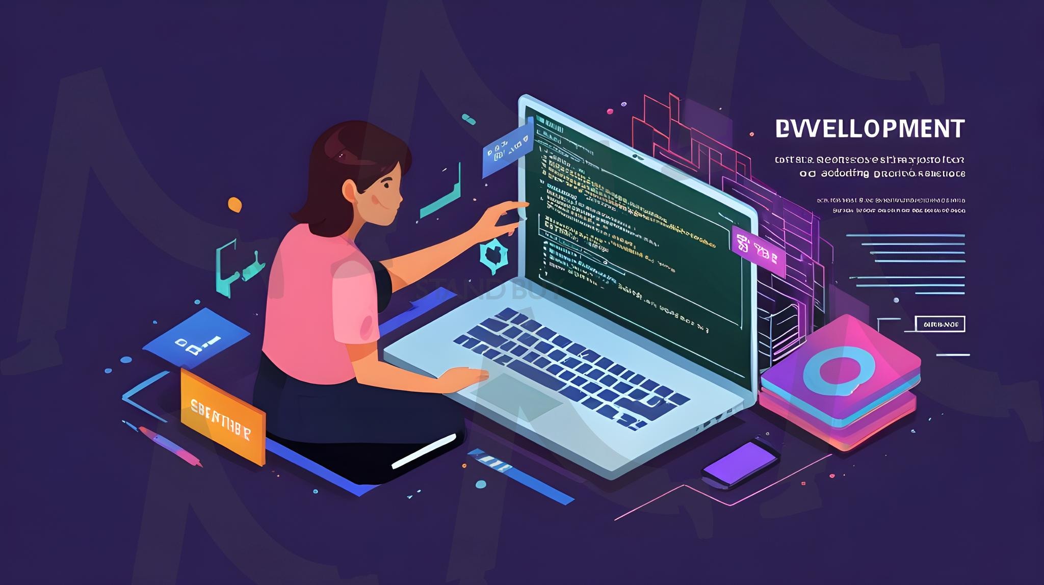 기술, 소프트웨어, 개발 | ai, 소프트웨어 개발, 그림, 사진, 자료, 디지털, 디지털기술개념, 소프트웨어 개발자, 코딩, 배너 | 스탠바이 STANDBUY 디지털 콘텐츠