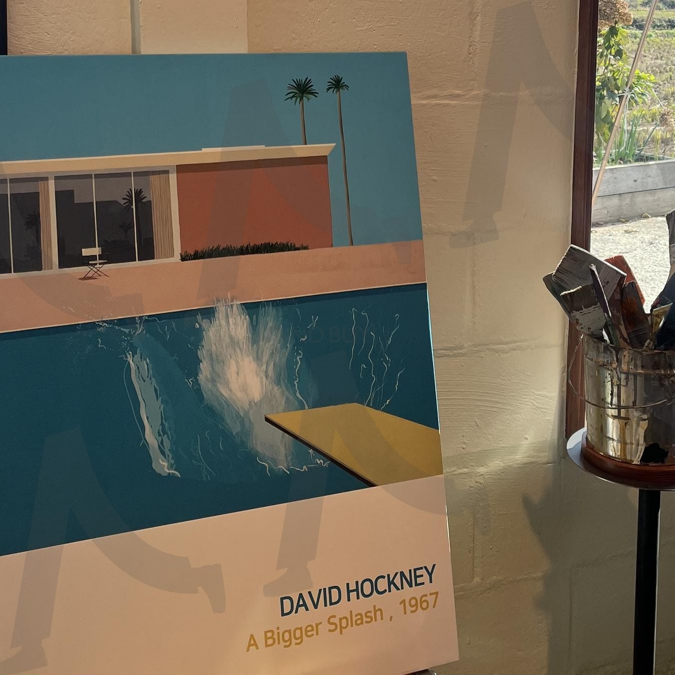 경기도 광주 링고앤모모의숲 | 브런치카페, 호크니, 호크니그림, 페인트, 예술, 경기도광주, 광주여행, 광주카페, 광주브런치카페 | 스탠바이 STANDBUY 디지털 콘텐츠