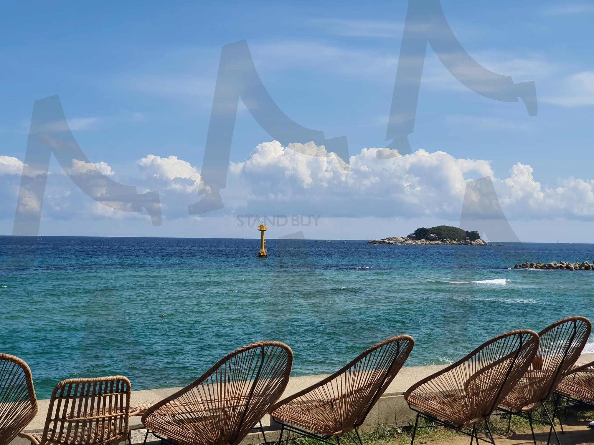 고흥 | 바다, 강원도, 구름, 여행, 의자, 등대, 하늘, 여름, 여유, 힐링 | 스탠바이 STANDBUY 디지털 콘텐츠
