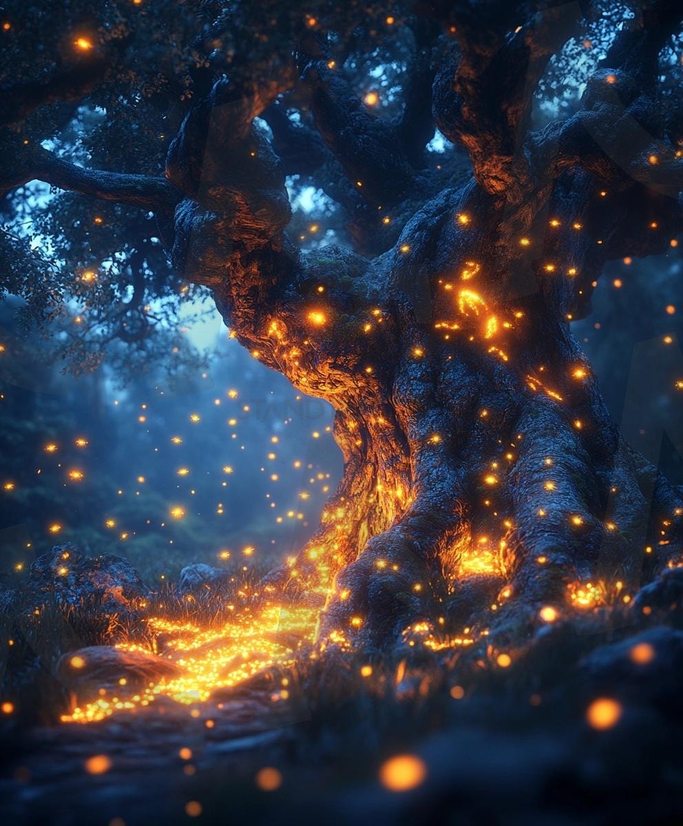 다양한 분위기의 숲속의 모습46 | 풍경, 배경, 환경, 숲, 자연, 나무, ai | 스탠바이 STANDBUY 디지털 콘텐츠