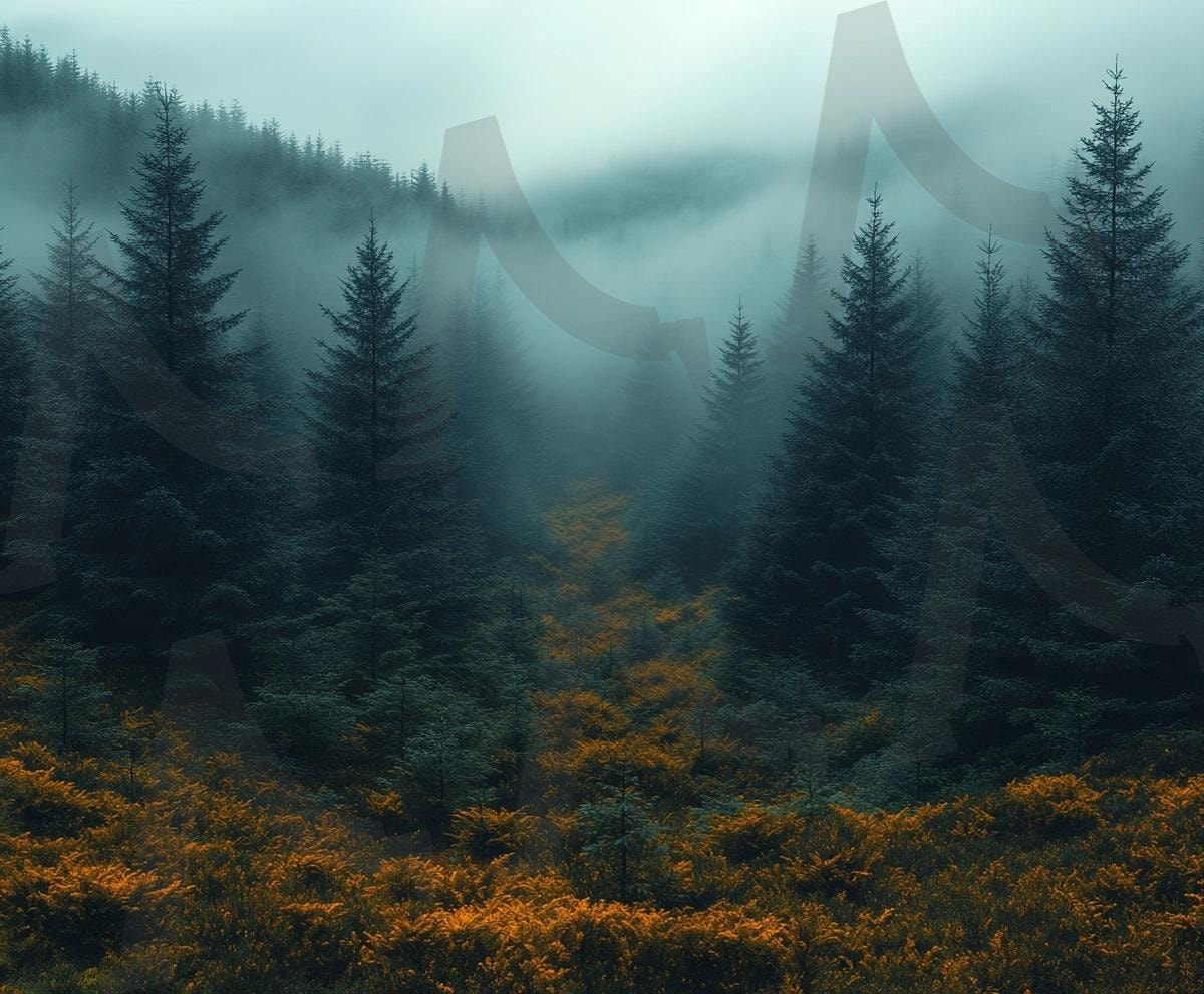 다양한 분위기의 숲속의 모습15 | 풍경, 배경, 환경, 숲, 자연, 나무, ai | 스탠바이 STANDBUY 디지털 콘텐츠