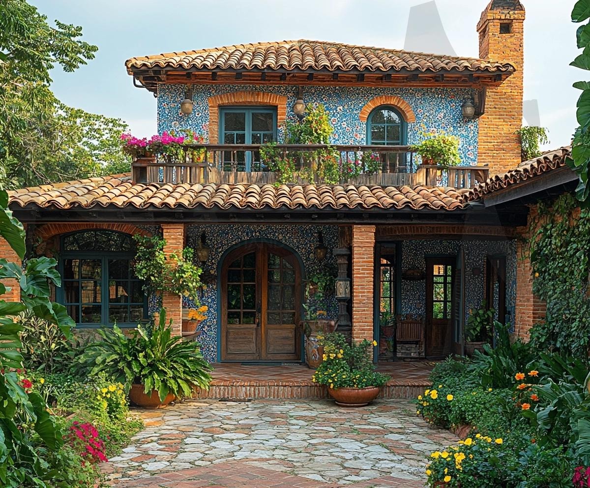 다양한 분위기의 주택의 모습14 | 풍경, 배경, 환경, 집, 주택, 건축물, ai | 스탠바이 STANDBUY 디지털 콘텐츠