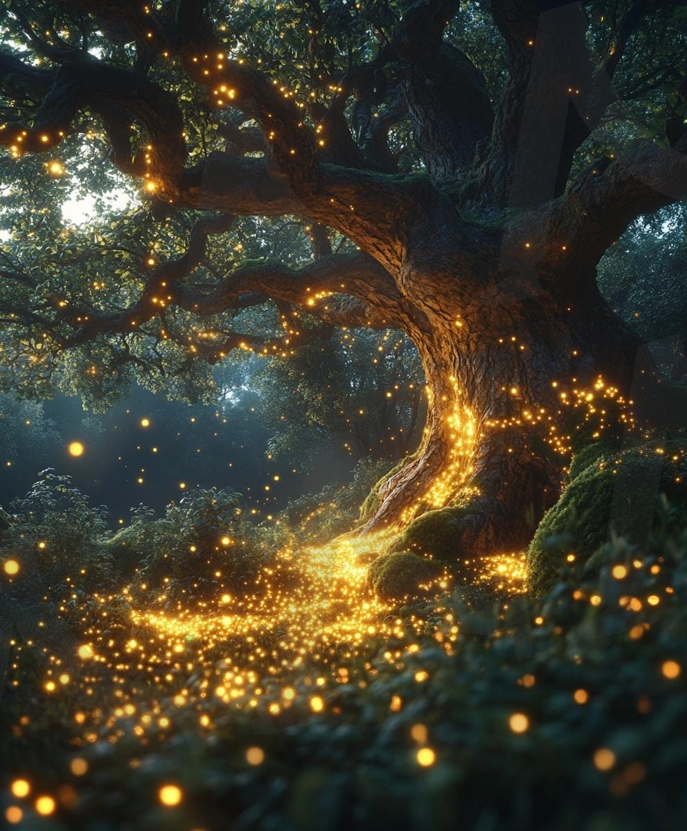 다양한 분위기의 숲속의 모습47 | 풍경, 배경, 환경, 숲, 자연, 나무, ai | 스탠바이 STANDBUY 디지털 콘텐츠