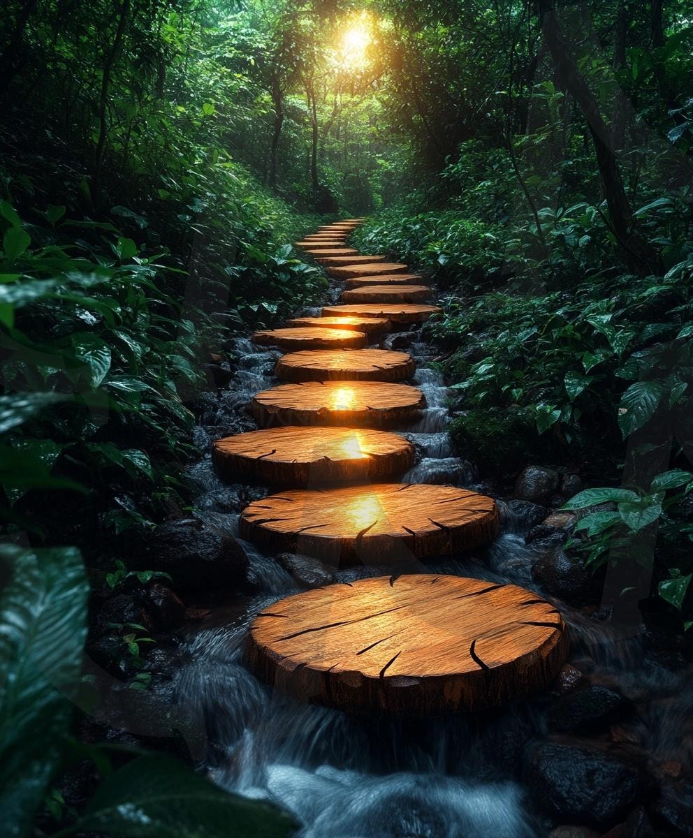 다양한 분위기의 숲속의 모습29 | 풍경, 배경, 환경, 숲, 자연, 나무, ai | 스탠바이 STANDBUY 디지털 콘텐츠