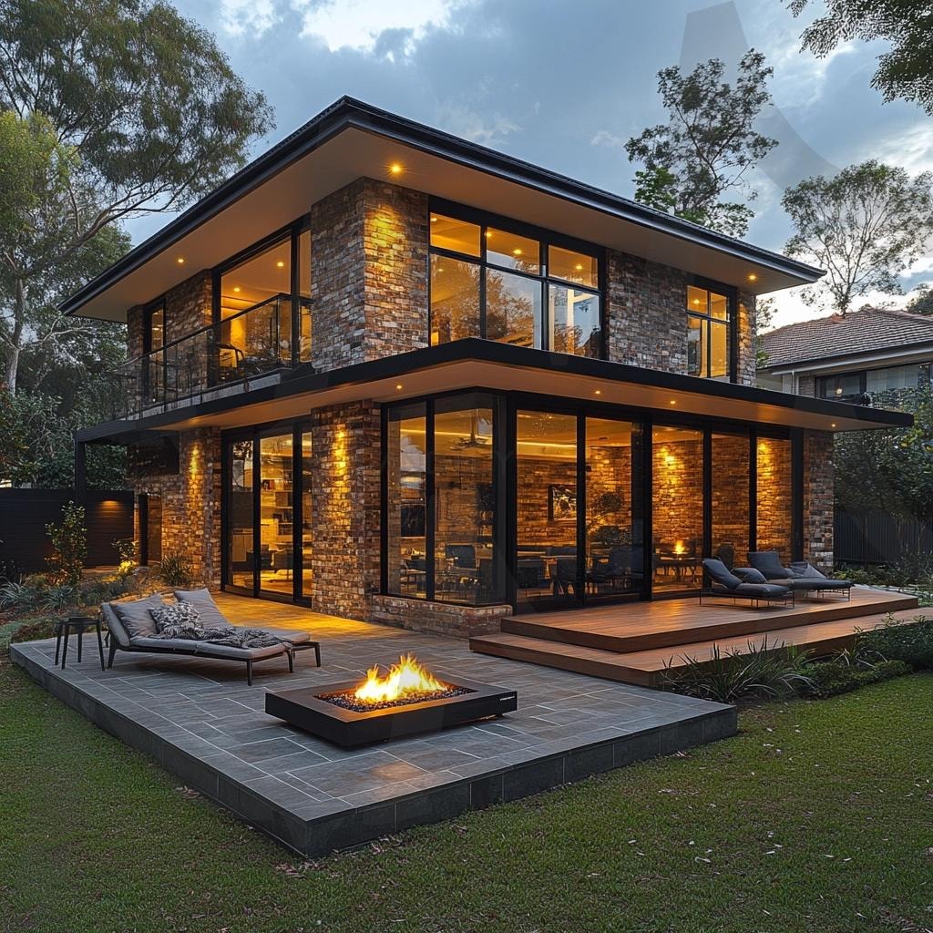 다양한 분위기의 주택의 모습19 | 풍경, 배경, 환경, 집, 주택, 건축물, ai | 스탠바이 STANDBUY 디지털 콘텐츠