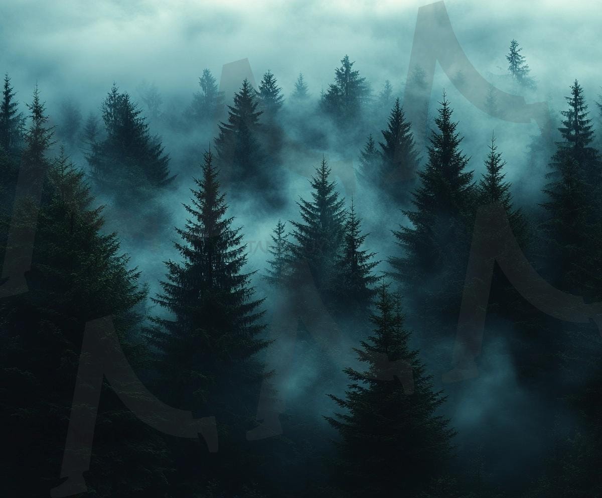 다양한 분위기의 숲속의 모습14 | 풍경, 배경, 환경, 숲, 자연, 나무, ai | 스탠바이 STANDBUY 디지털 콘텐츠