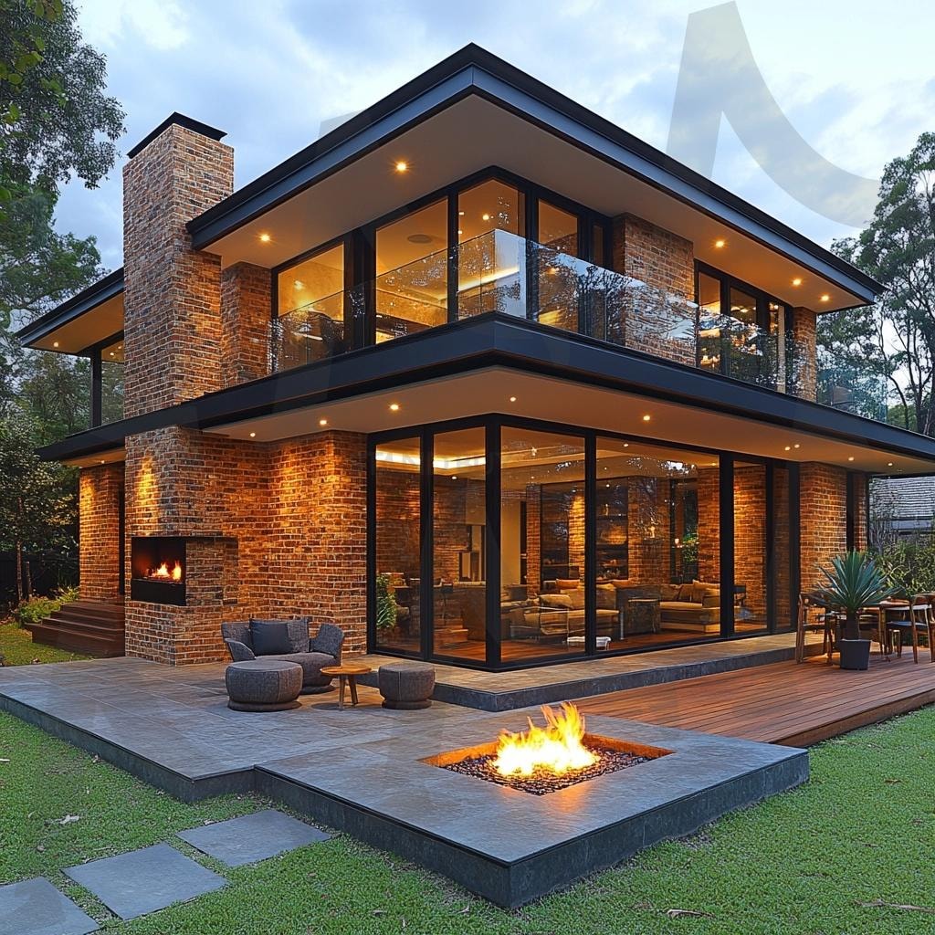 다양한 분위기의 주택의 모습20 | 풍경, 배경, 환경, 집, 주택, 건축물, ai | 스탠바이 STANDBUY 디지털 콘텐츠