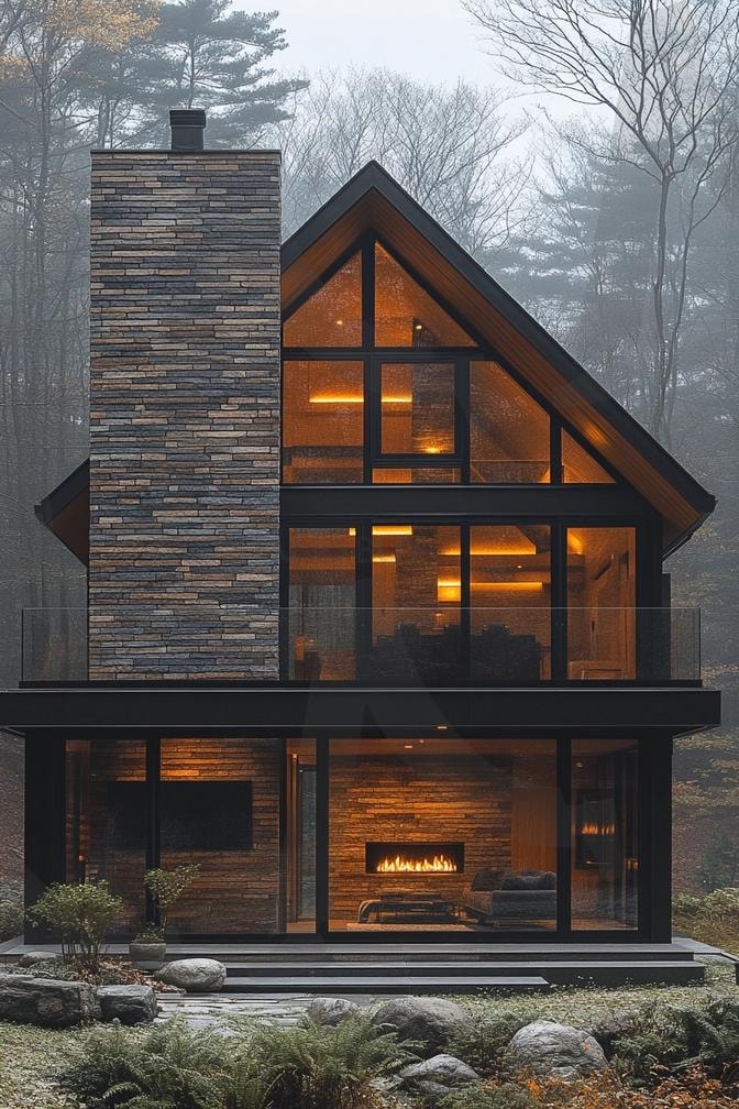 다양한 분위기의 주택의 모습10 | 풍경, 배경, 환경, 집, 주택, 건축물, ai | 스탠바이 STANDBUY 디지털 콘텐츠