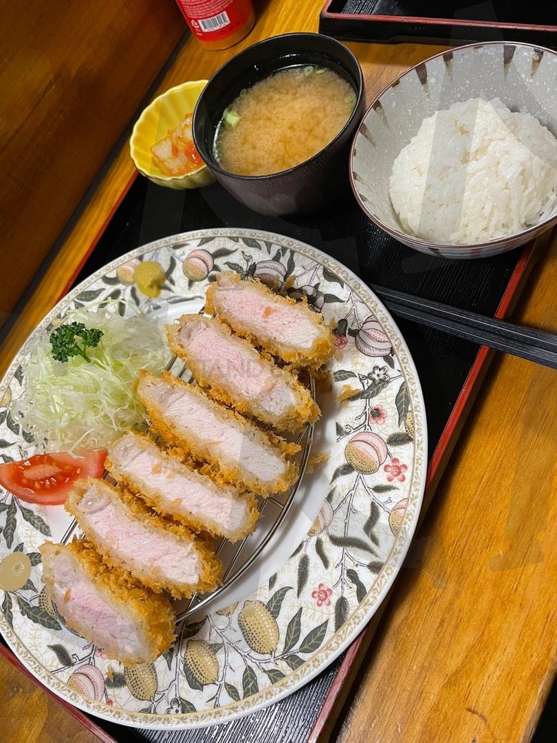 일본식 돈까스 정식(Japanese pork cutlet meal) | 일본, 돈까스, 정식, Japan, pork cutlet, set meal | 스탠바이 STANDBUY 디지털 콘텐츠