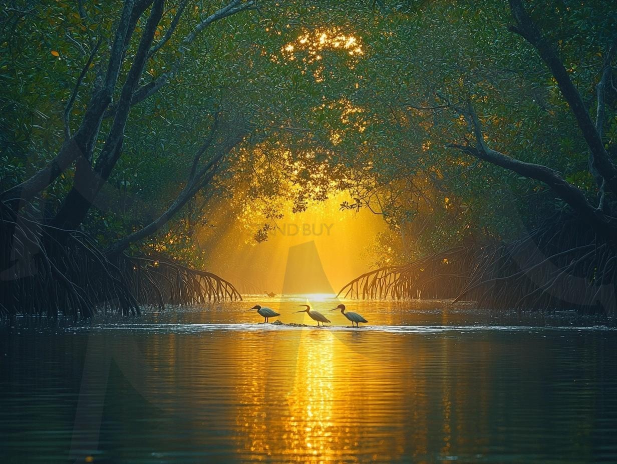 다양한 분위기의 숲속의 모습63 | 풍경, 배경, 환경, 숲, 자연, 나무, ai | 스탠바이 STANDBUY 디지털 콘텐츠