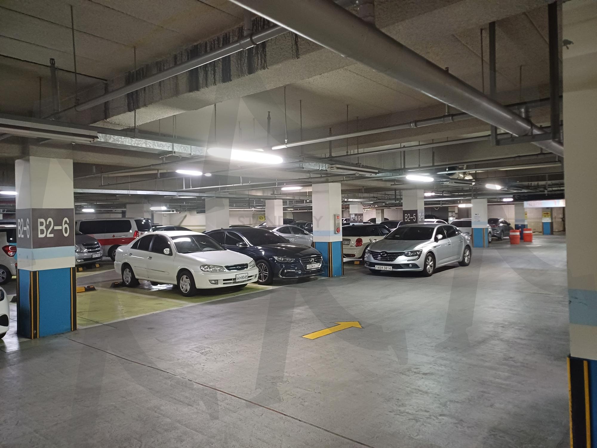 침묵의 주차장(Silent parking lot) | 조용한, 자차장, 자동차, car, quiet, parking lot | 스탠바이 STANDBUY 디지털 콘텐츠