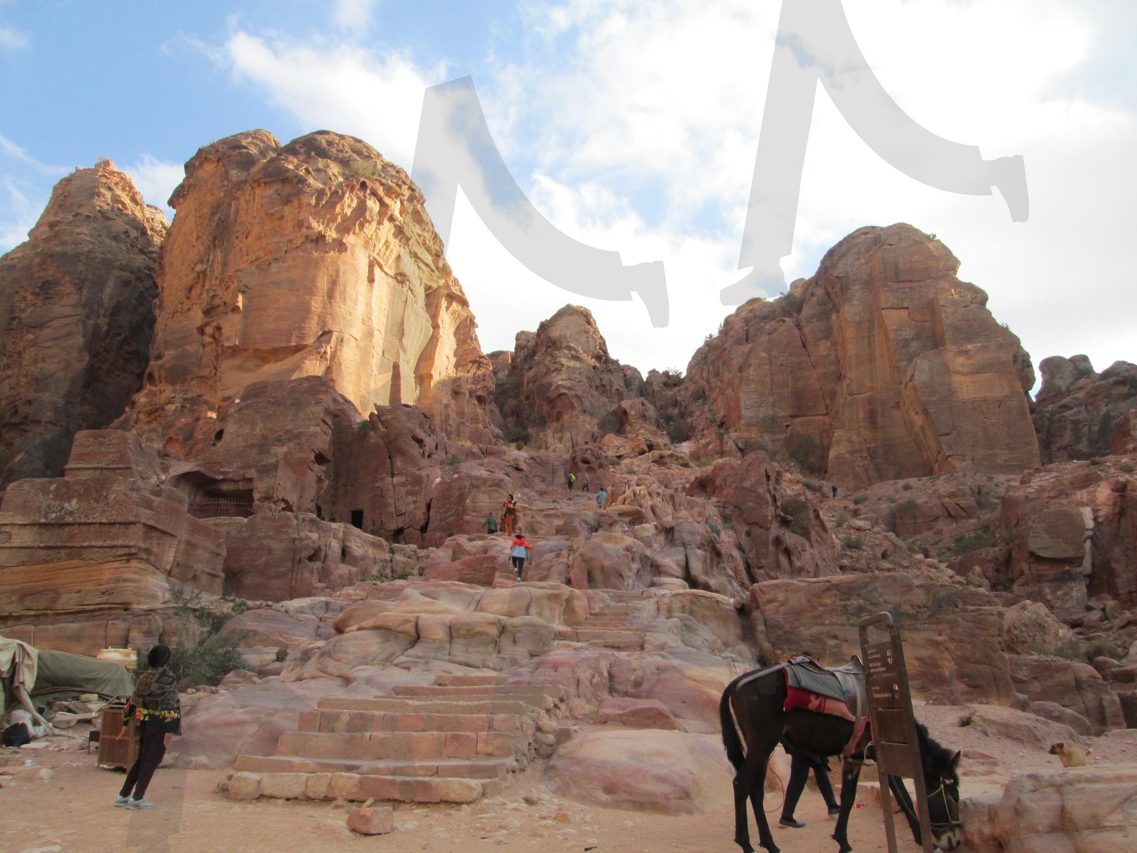 페트라 풍경 | 페트라, 요르단, 붉은사암, 낙타, 웅장함 | 스탠바이 STANDBUY 디지털 콘텐츠