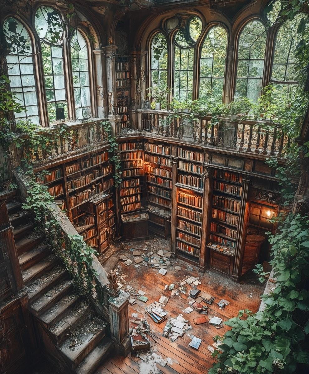 다양한 장소의 도서관의 모습22 | 풍경, 배경, 환경, 도서관, 건물, 책, ai | 스탠바이 STANDBUY 디지털 콘텐츠