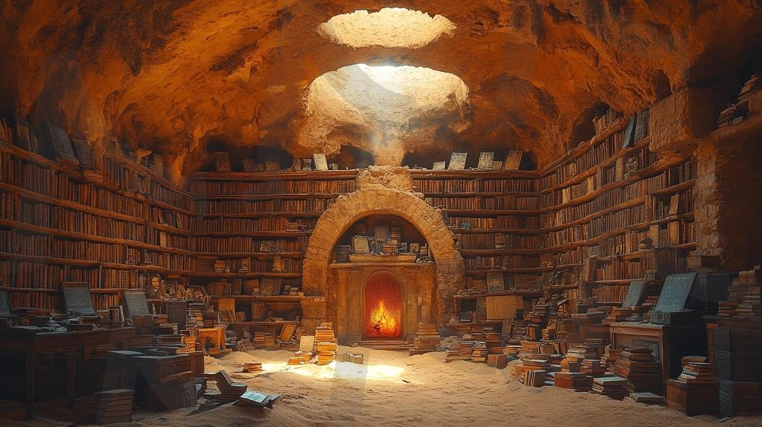 다양한 장소의 도서관의 모습65 | 풍경, 배경, 환경, 도서관, 건물, 책, ai | 스탠바이 STANDBUY 디지털 콘텐츠