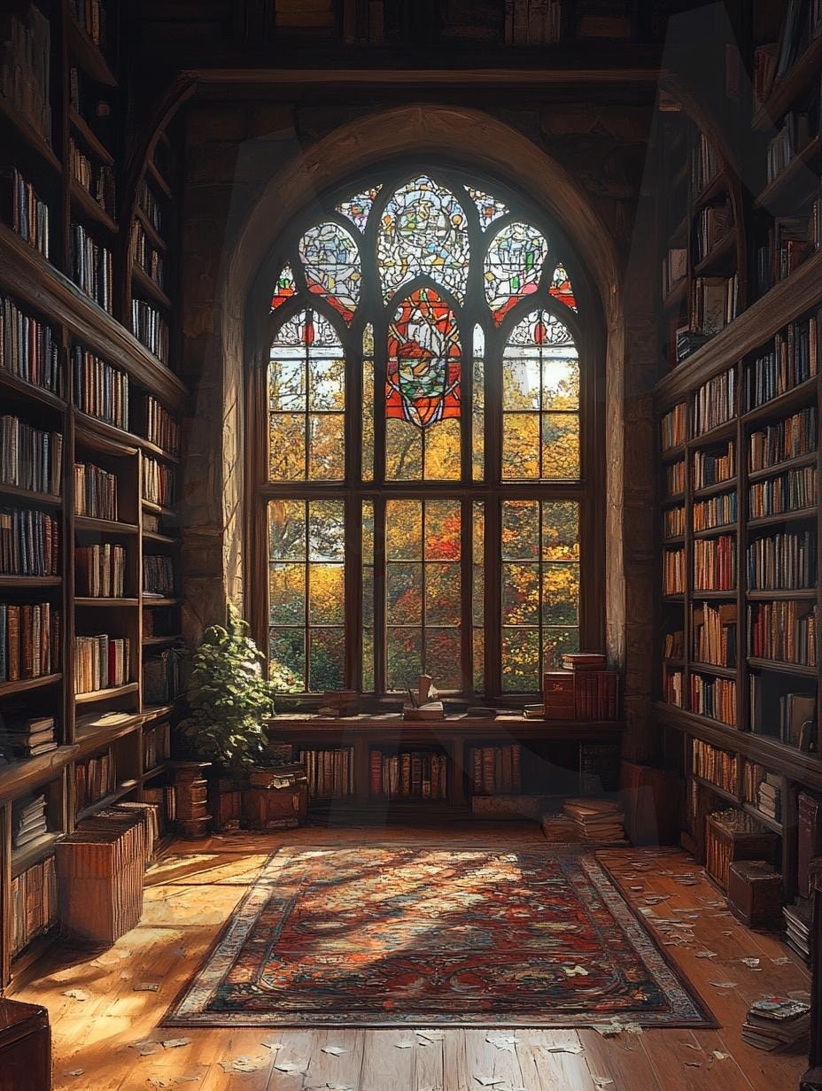 다양한 장소의 도서관의 모습12 | 풍경, 배경, 환경, 도서관, 건물, 책, ai | 스탠바이 STANDBUY 디지털 콘텐츠