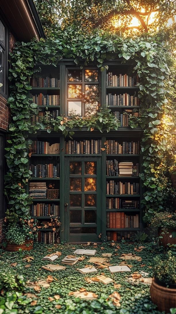 다양한 장소의 도서관의 모습71 | 풍경, 배경, 환경, 도서관, 건물, 책, ai | 스탠바이 STANDBUY 디지털 콘텐츠