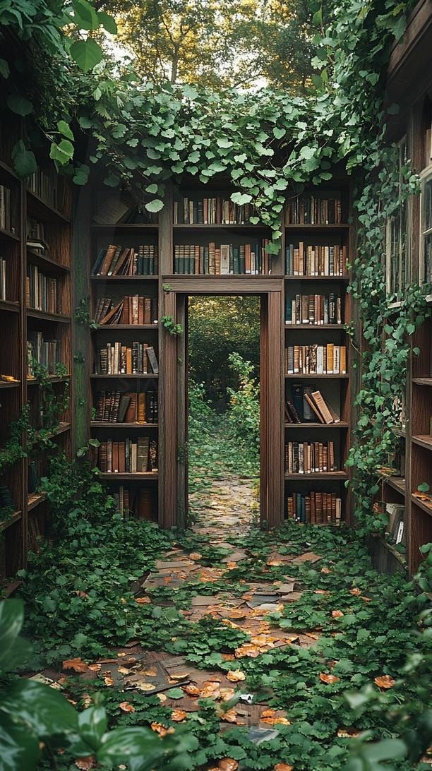 다양한 장소의 도서관의 모습73 | 풍경, 배경, 환경, 도서관, 건물, 책, ai | 스탠바이 STANDBUY 디지털 콘텐츠