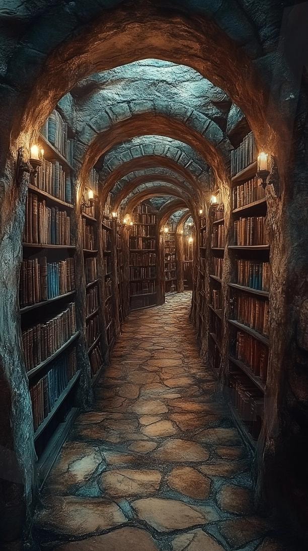 다양한 장소의 도서관의 모습27 | 풍경, 배경, 환경, 도서관, 건물, 책, ai | 스탠바이 STANDBUY 디지털 콘텐츠