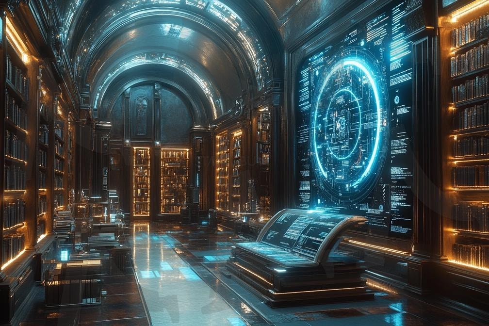 다양한 장소의 도서관의 모습47 | 풍경, 배경, 환경, 도서관, 건물, 책, ai | 스탠바이 STANDBUY 디지털 콘텐츠