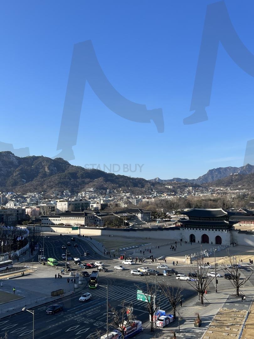 서울 북악산/경복궁 사진 | 대한민국역사박문관, 서울, 경복궁, 북악산, 광화문, 하늘 | 스탠바이 STANDBUY 디지털 콘텐츠