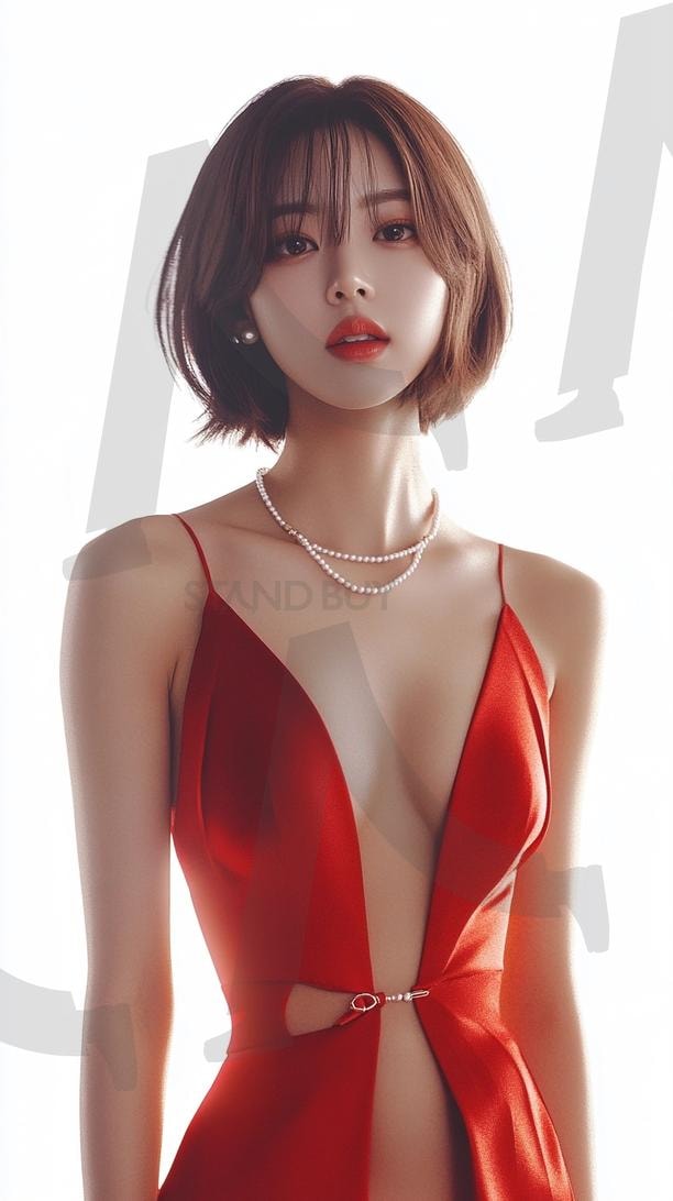 A.I model | 가상의, 인공지능, 모델, 한국모델, 드레스, ai | 스탠바이 STANDBUY 디지털 콘텐츠