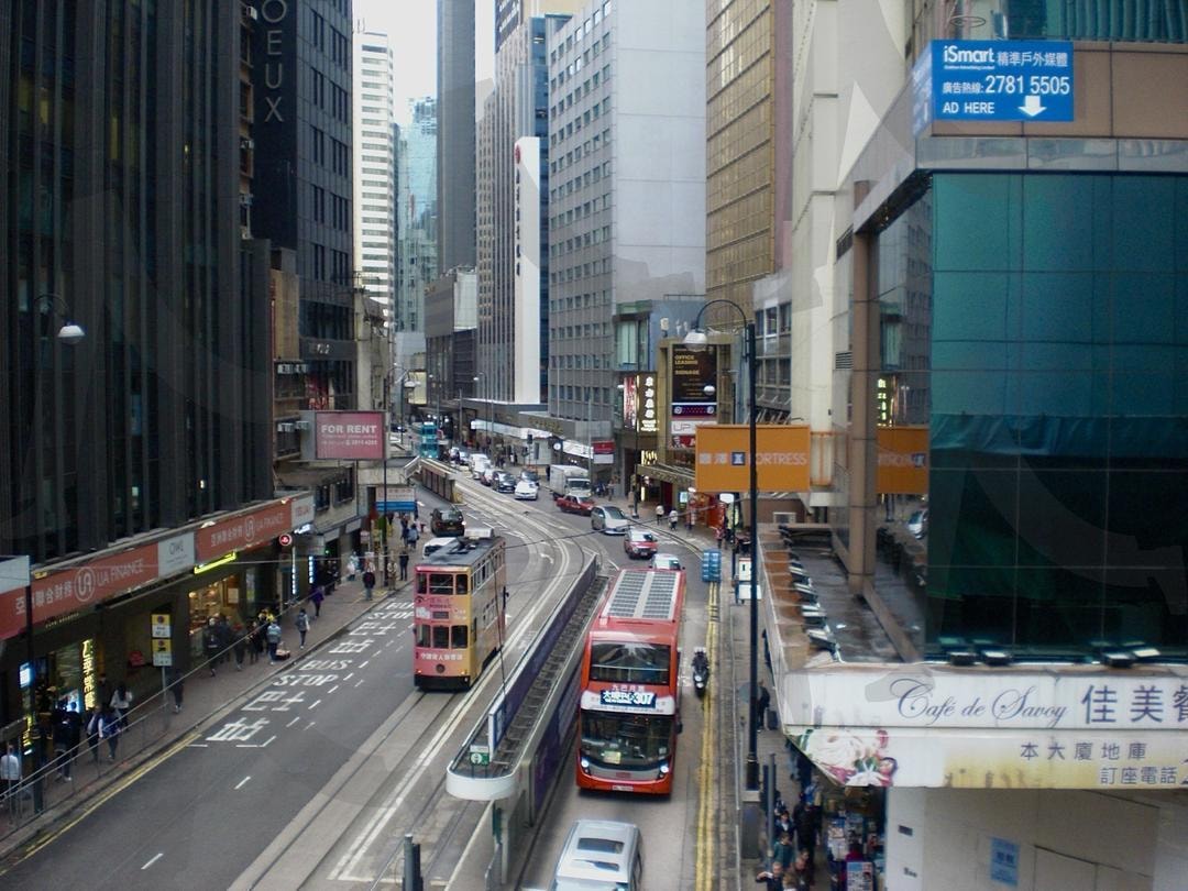 홍콩 교통 | 홍콩, 빈티지, 버스, 도로, 감성 | 스탠바이 STANDBUY 디지털 콘텐츠