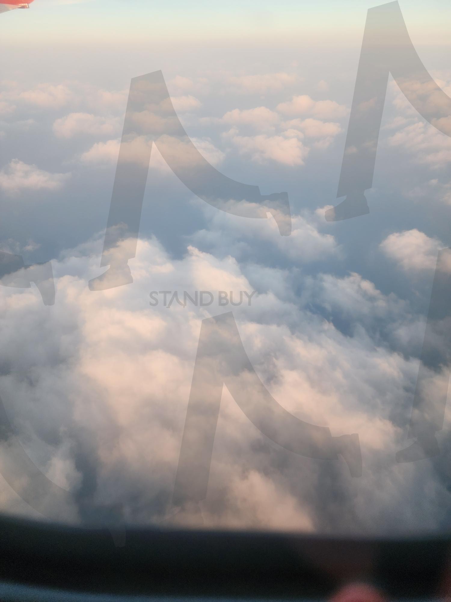 비행기에서 본 구름 | 여행, 비행기, 구름, 날씨, 기상현상 | 스탠바이 STANDBUY 디지털 콘텐츠