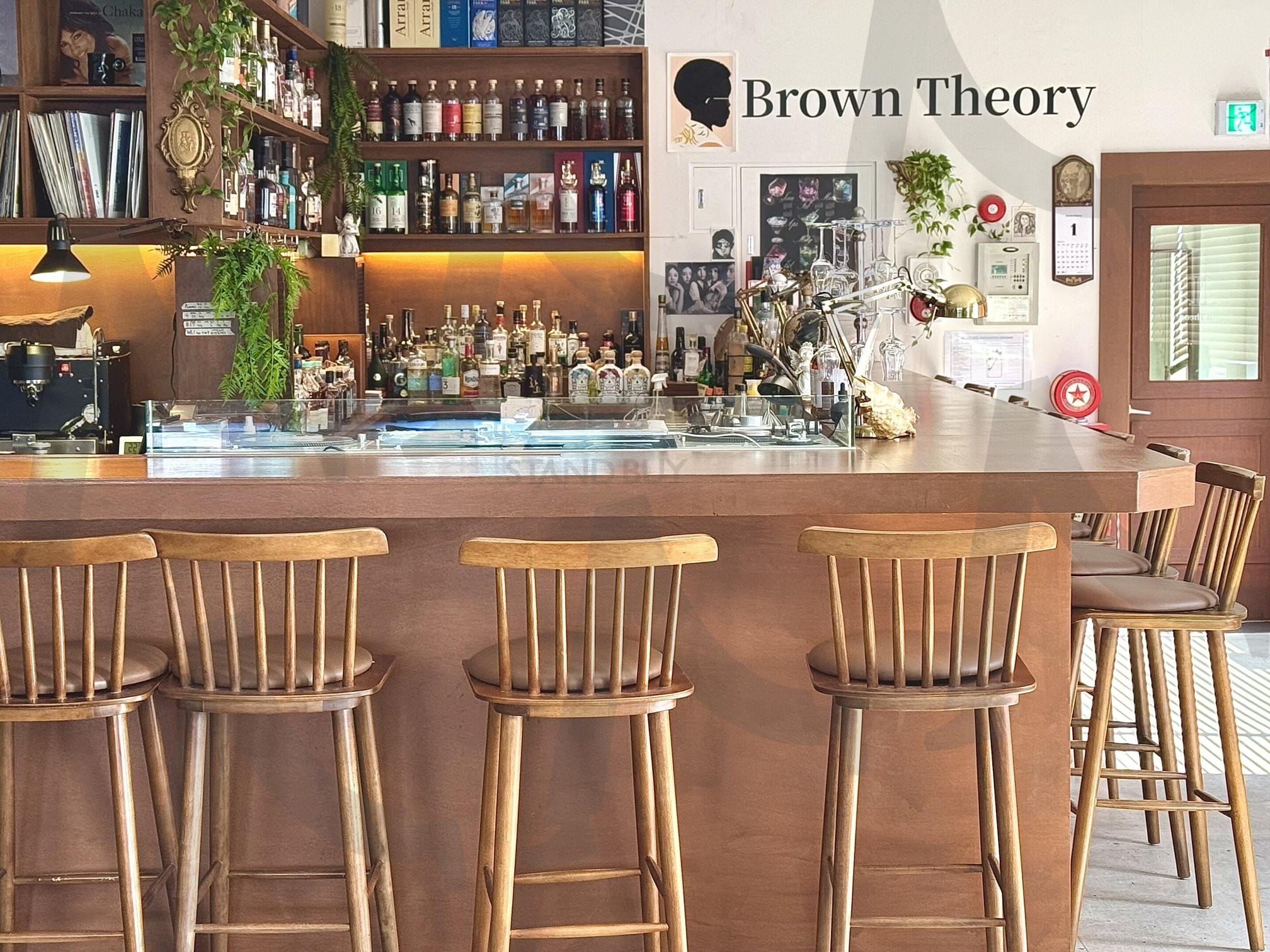 브라운띠어리 바&카페 | 브라운띠어리, 카페, 계산역, brown theory, 커피맛집, 인테리어, interior, 바, BAR | 스탠바이 STANDBUY 디지털 콘텐츠