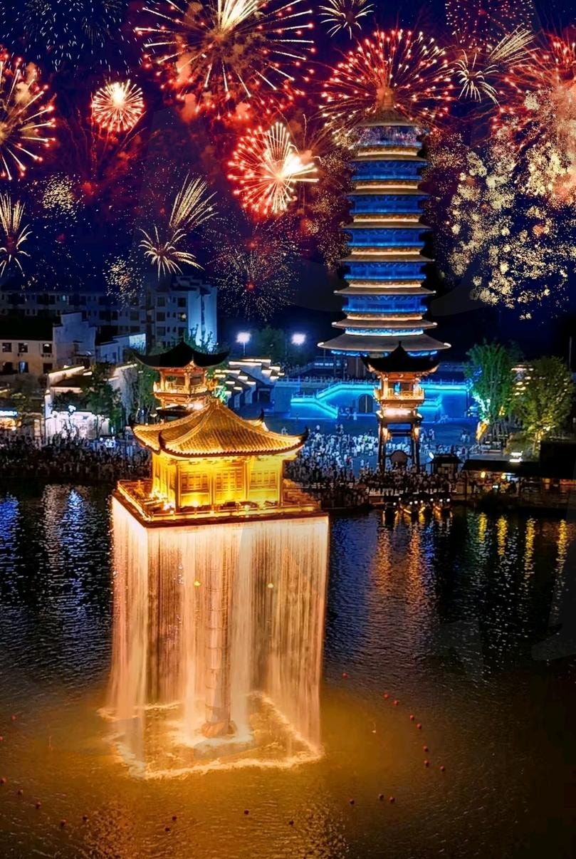 우위안 로맨틱불꽃쇼 | 우위안, 우녀주에, 중국여행, 불꽃놀이 불꽃쇼, 여인, 커플, 데이트장소, 중국유명장소 | 스탠바이 STANDBUY 디지털 콘텐츠