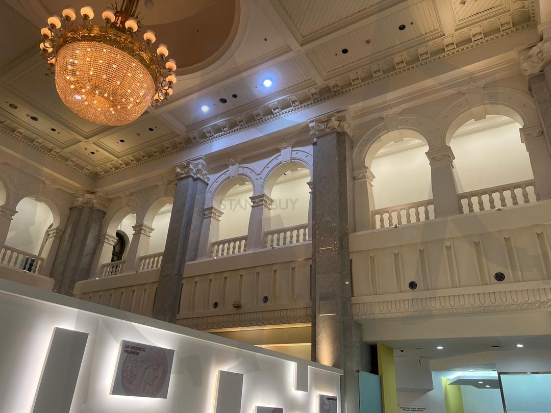 한국은행 화폐박물관 실내 | 한국은행화폐박물관, 박물관, 인테리어, 럭셔리, 화려, 유럽풍, 서양풍, 샹들리에 | 스탠바이 STANDBUY 디지털 콘텐츠