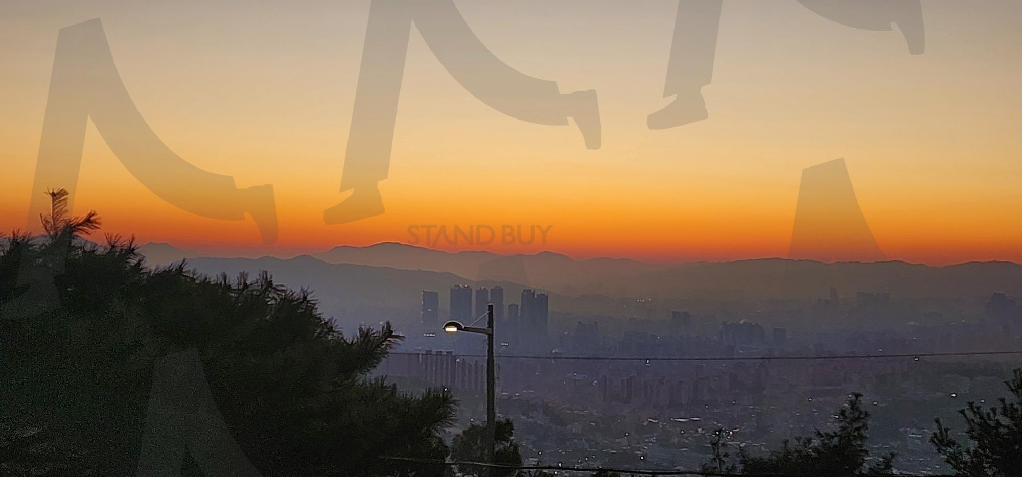 Golden our | Golden our, 일출, mountain, 정상, 북악산, 안개, 새벽, 지평선, horizon | 스탠바이 STANDBUY 디지털 콘텐츠