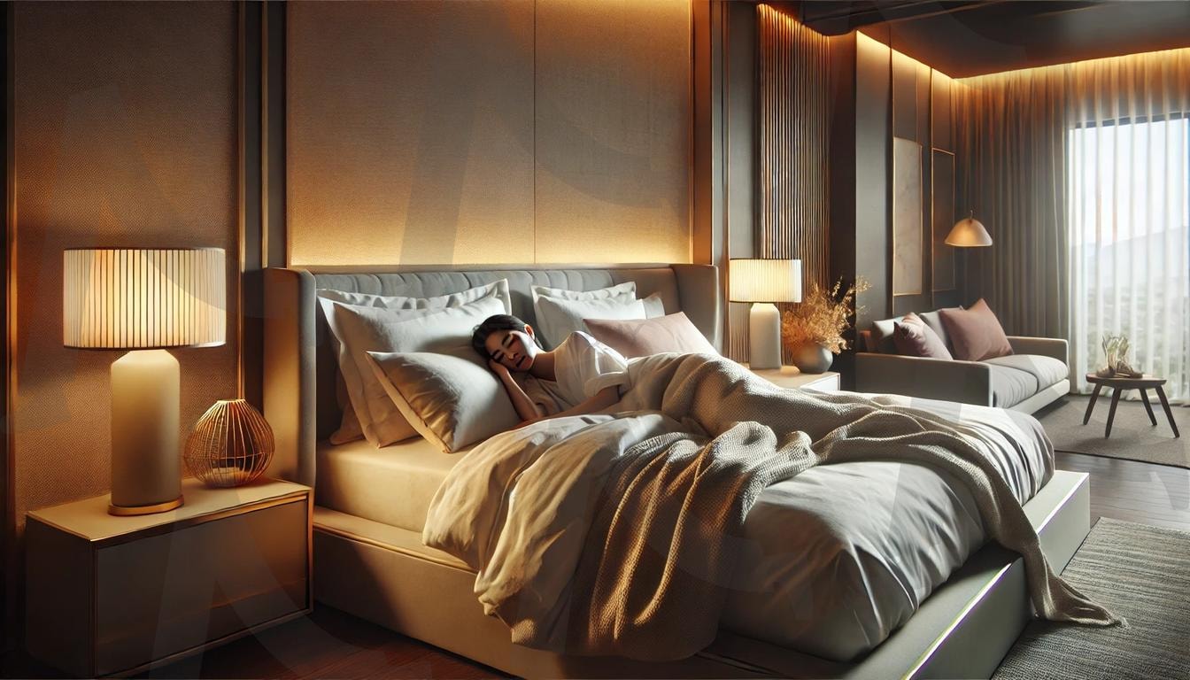 침대수면 | 배경이미지, 침실, 릴렉스, 수면, 침대, 안방 | 스탠바이 STANDBUY 디지털 콘텐츠