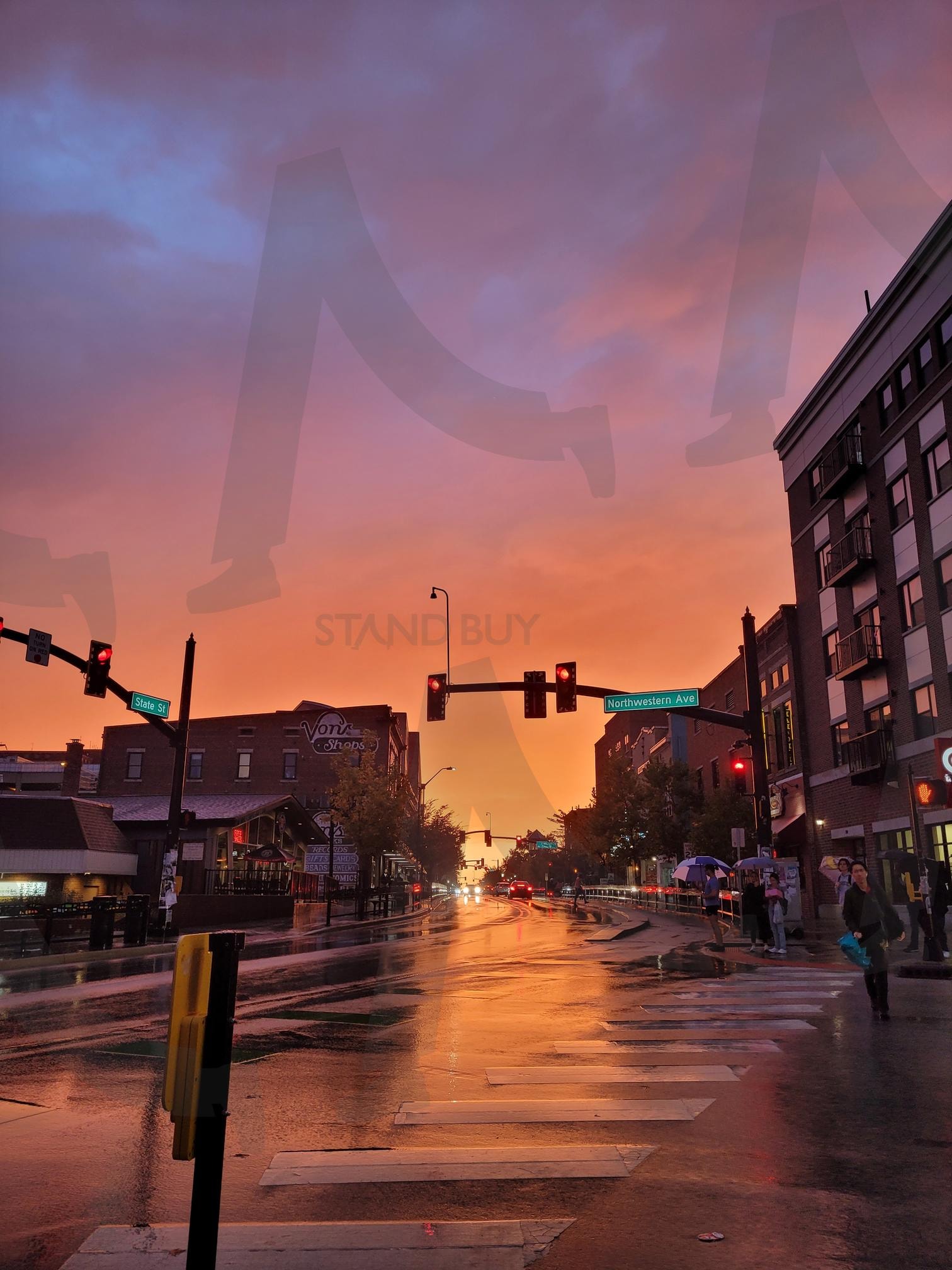 미국 시골 학교 주변가 | 미국, 노을, 시골, 새벽감성, 봄, 아름다움 | 스탠바이 STANDBUY 디지털 콘텐츠