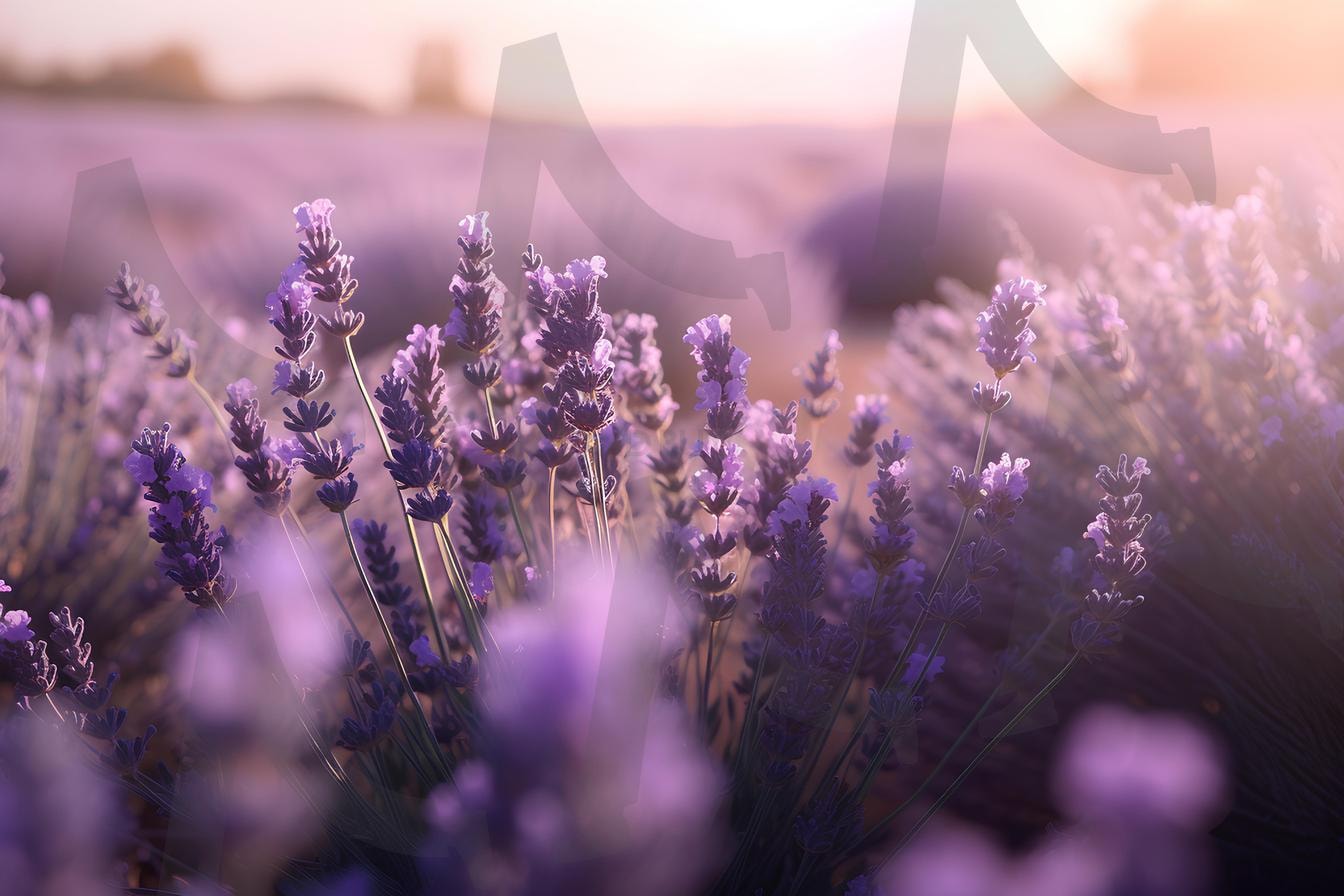 라벤더 꽃밭 | 라벤더, 꽃, 꽃밭, 풍경, ai, 우주판다 | 스탠바이 STANDBUY 디지털 콘텐츠