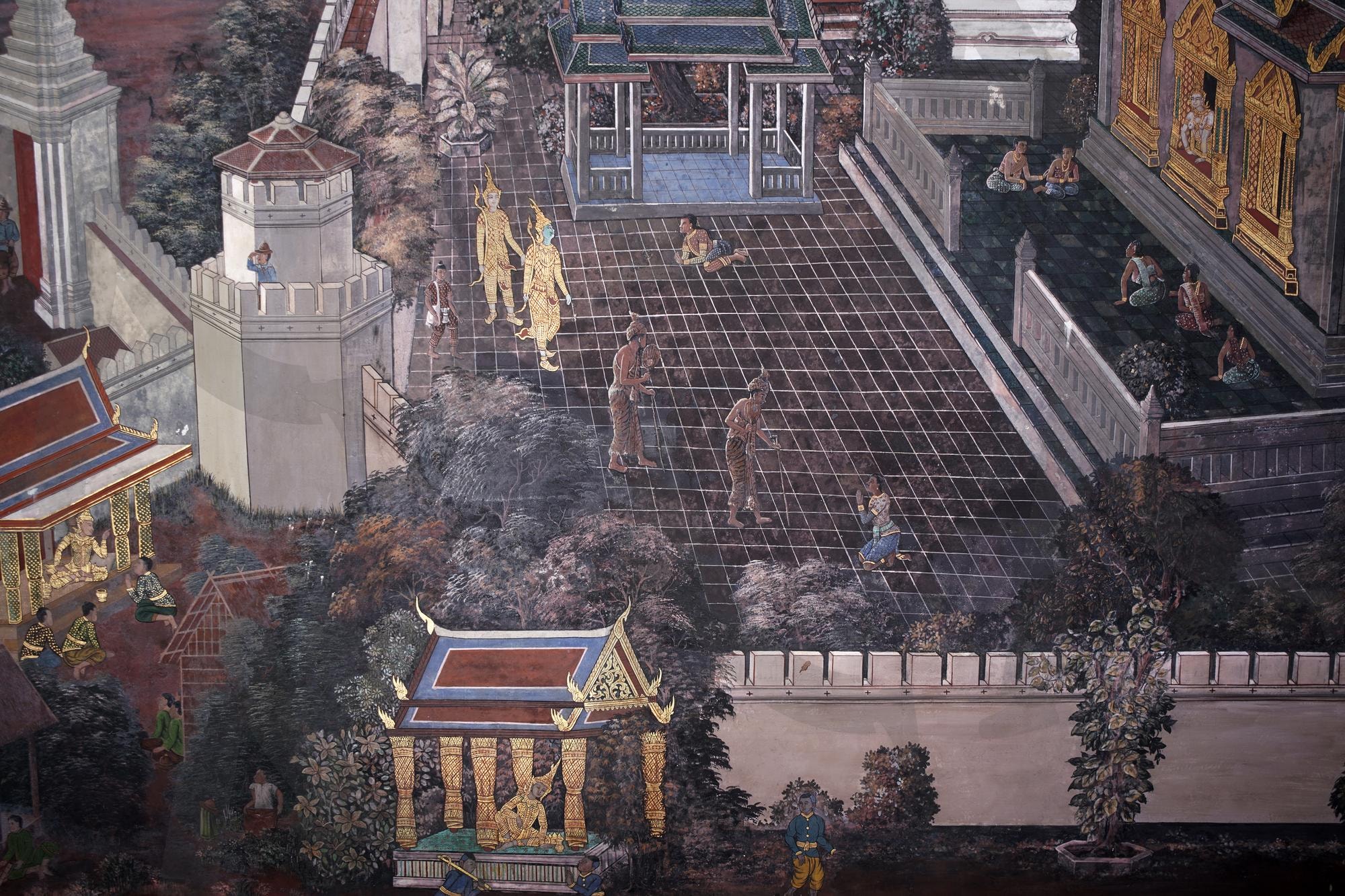 태국 방콕왕궁 벽화 | 태국, 방콕, 방콕왕궁, 벽화, 그림, 역사, wallpainting, bangkok, bangkokgrandpalace, painting | 스탠바이 STANDBUY 디지털 콘텐츠