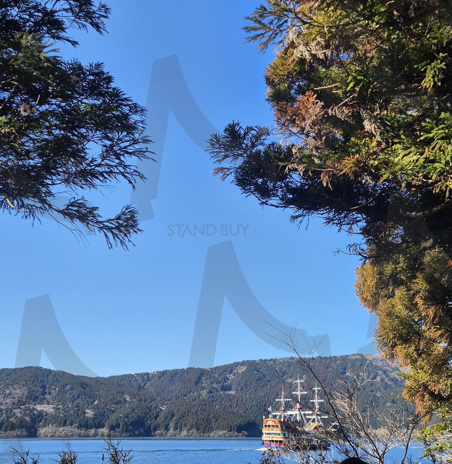 호수 위에 해적선 | 해적선, 호수, 여행, 하코네, 풍경 | 스탠바이 STANDBUY 디지털 콘텐츠