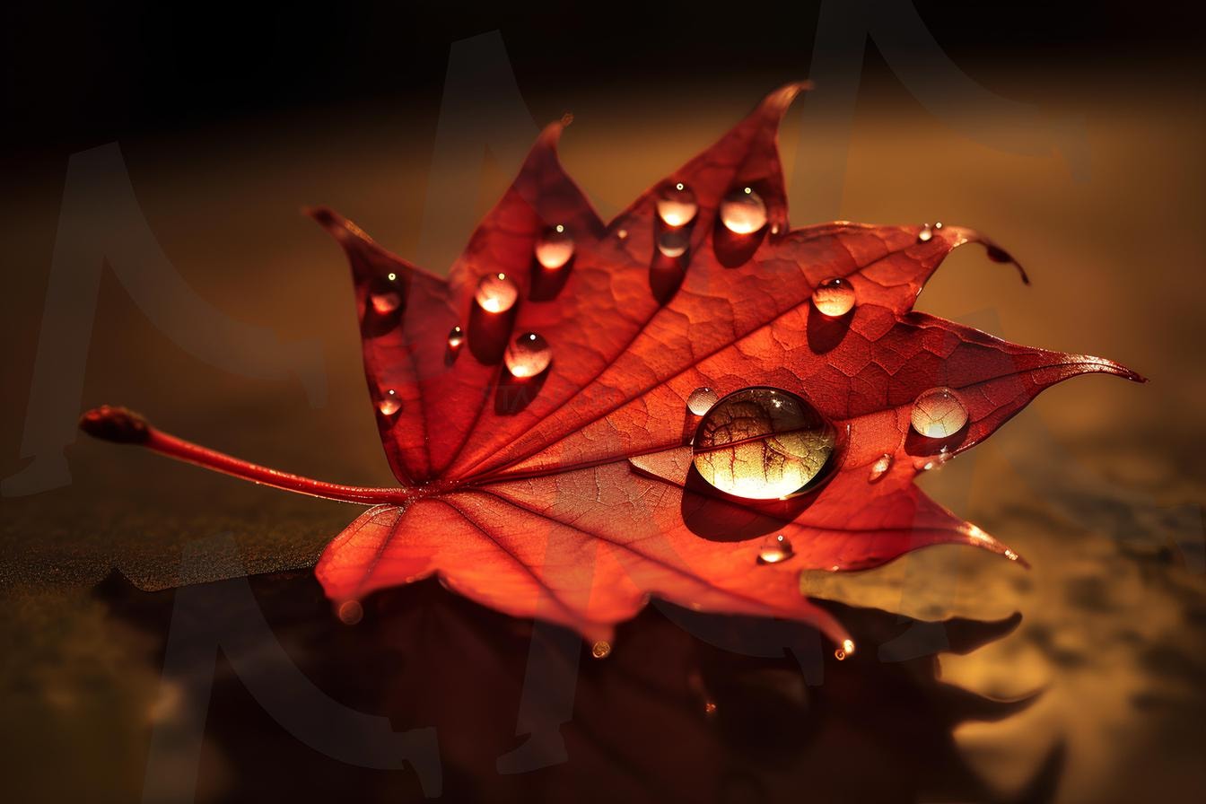 단풍잎 | 단풍잎, 가을, 가을낙엽, 가을배경, 우주판다, ai | 스탠바이 STANDBUY 디지털 콘텐츠