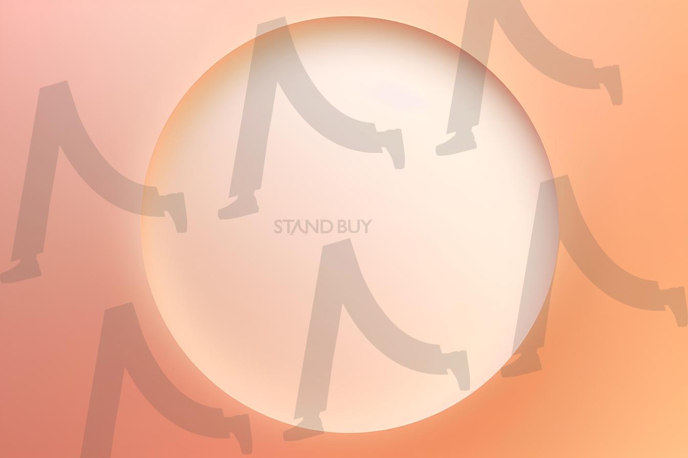 원이 있는 배경 | 원, 주황색배경, ppt, 부드러운배경, ai | 스탠바이 STANDBUY 디지털 콘텐츠