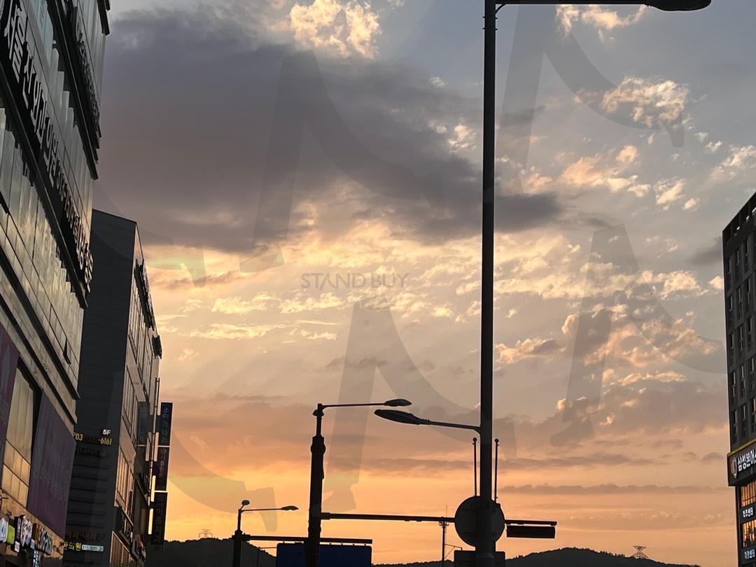 저녁하늘 | 저녁하늘, 저녁노을, 오후, 저녁구름, 저녁, 구름, 하늘, 노을, 동네품경 | 스탠바이 STANDBUY 디지털 콘텐츠