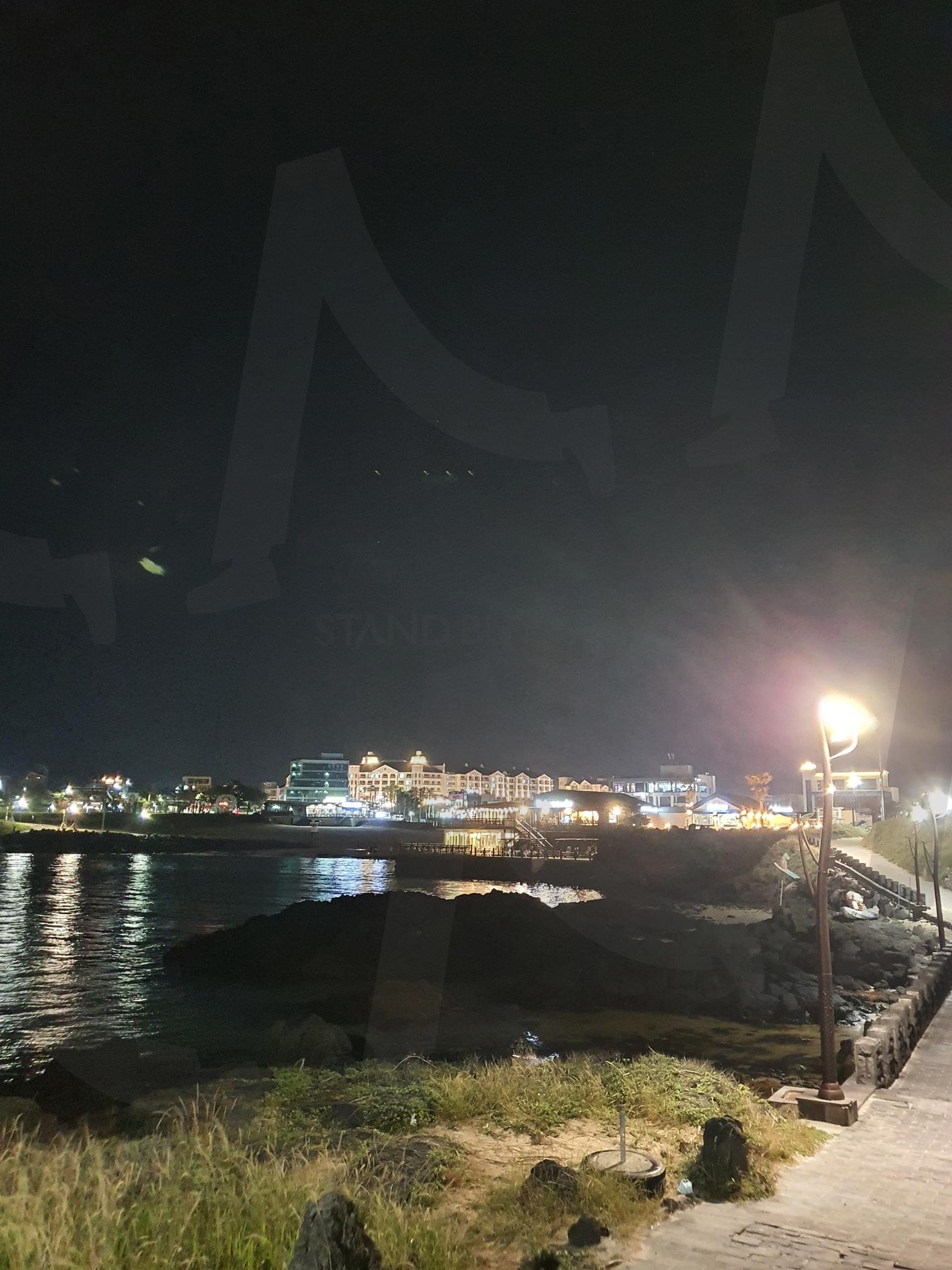 해변길 | 제주, 함덕, 해변, 길, 해변길, 함덕해변길, 해변야경 | 스탠바이 STANDBUY 디지털 콘텐츠