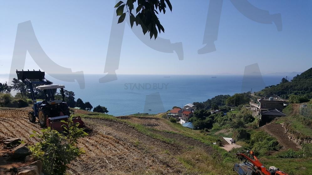 남해 다랭이 마을 | 남해, 다랭이마을, 바다, 나무, 농촌, 해안가, 풍경 | 스탠바이 STANDBUY 디지털 콘텐츠